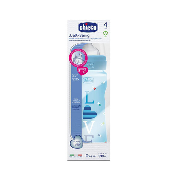 BIBERON FISIO WB 330ML ROSA