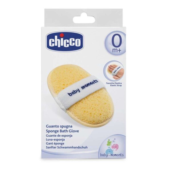 ESPONJA DE BAÑO GUANTE BABY MOMENT