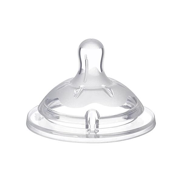 TETINA DE REPUESTO BIBERON NATURAL 4M+ F.AJUSTABLE 2PZ