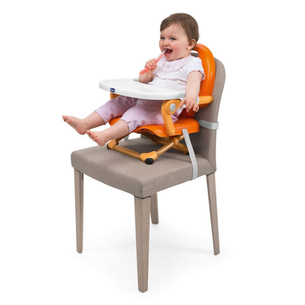 SILLA COMEDOR ELEVADOR POCKET SNACK RED