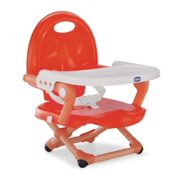 SILLA COMEDOR ELEVADOR POCKET SNACK RED